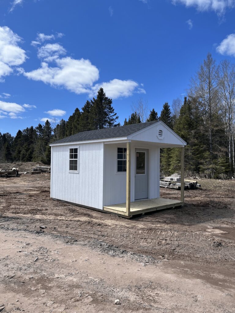 Gable Shed with Porch