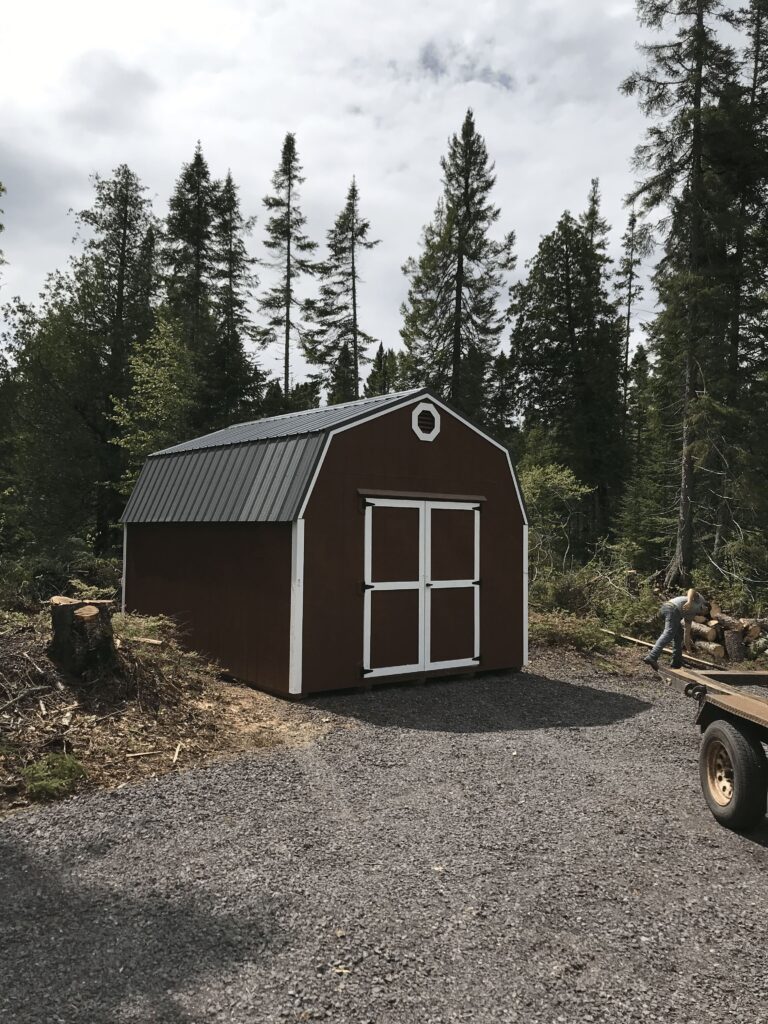 Mini Barn Style Shed